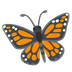 Monarch Butterfly emoji preview