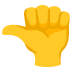 Leftwards Thumb Sign emoji preview